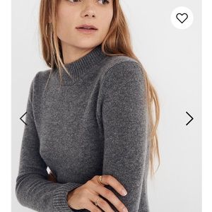 Madewell Cashmere Midi Sweater Dress